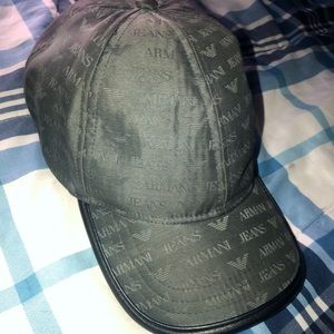 Gray Armani Jeans Cap